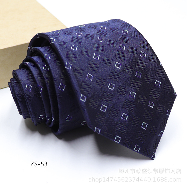 Picture of Tie Silk Silk Tie Men's Dress 8c Business Tie Factory Spot Wholesale