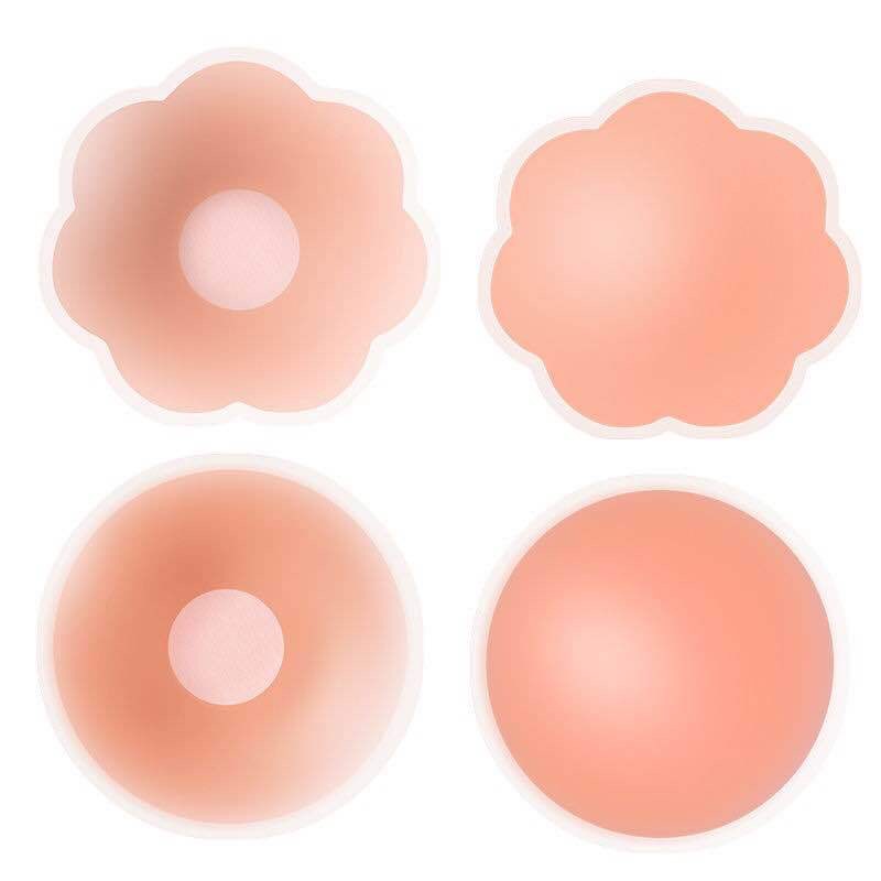 Picture of Silicone Nipple Patch Breathable Anti-bump Nipple Patch Invisible Chest Patch Anti-run-off Nipple Patch Silicone Nipple Patch Lifting Chest Patch