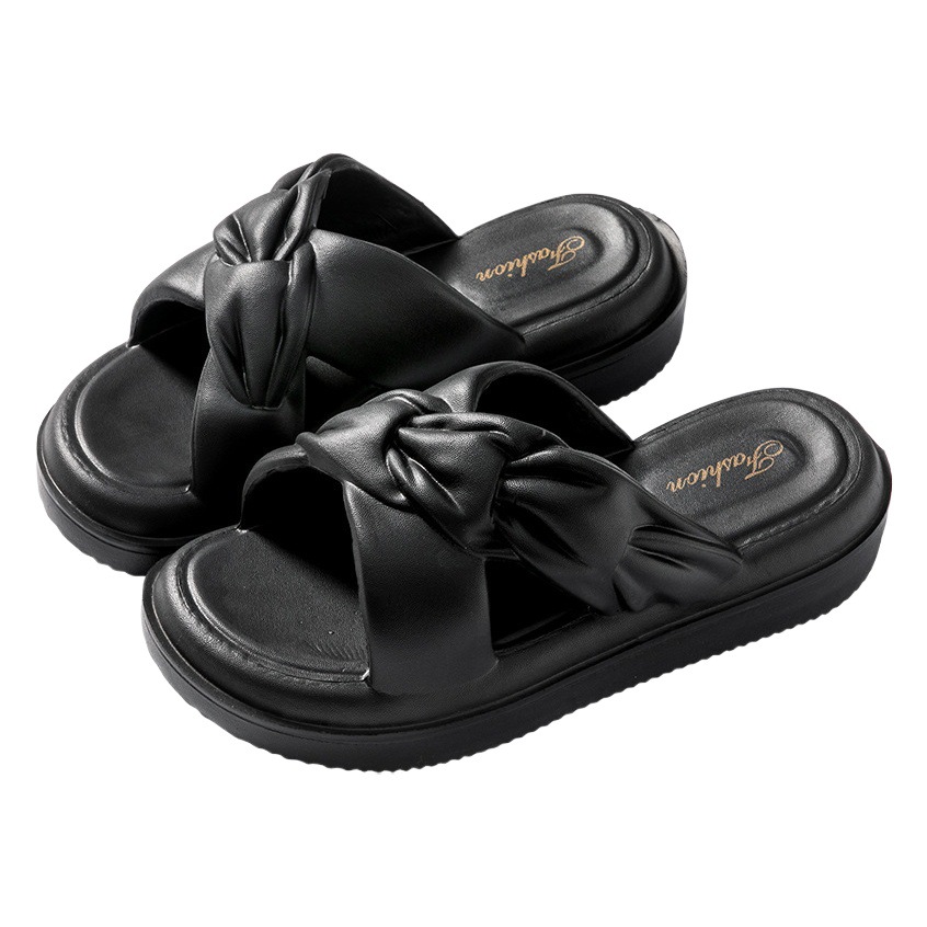 Picture of Sandals and Slippers for Women Summer 2024 New Style Outer Wear Thick Sole Height Increased Non-Slip Feeling Internet Popular Beach Slippers for Summer