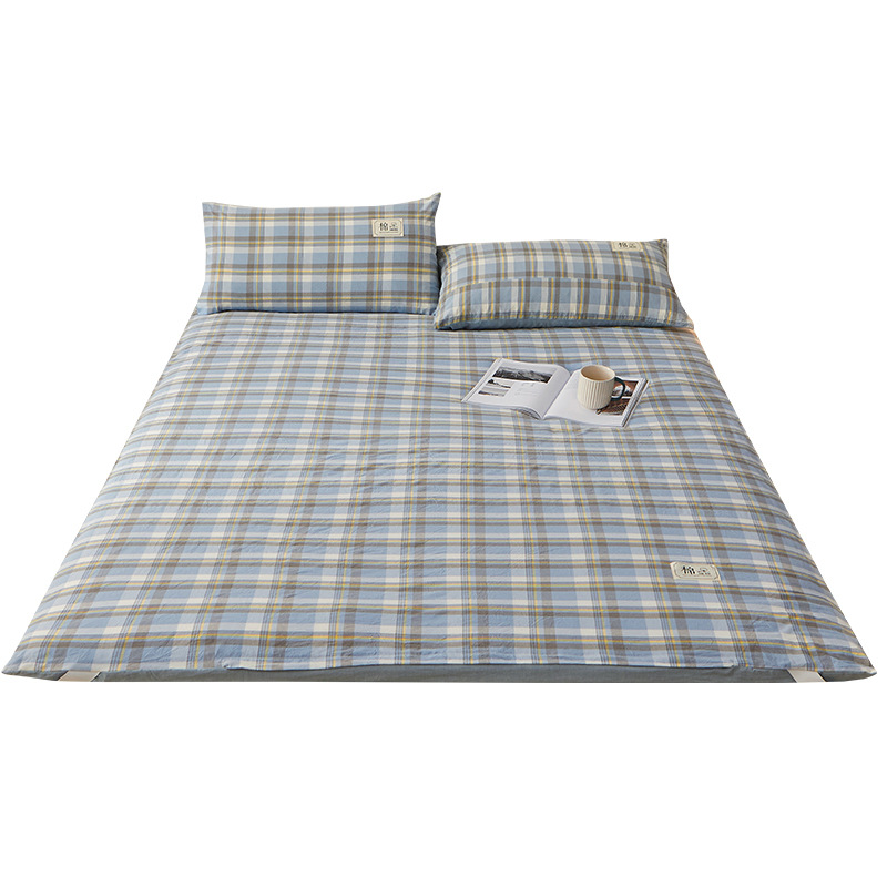 Picture of Cotton Mattress Removable and Washable Mattress Thickeneded Autumn and Winter Bedding Dual-Purpose Student Dormitory Bottom for All Seasons