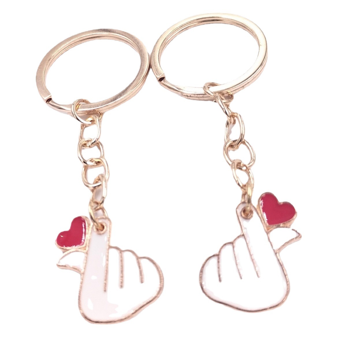 Network popular alloy oil drop accessories than heart love Palm jewelry mobile phone pendant DIY pendant key chain