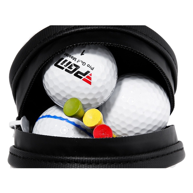 PGM golf bag Mini small ball bag waterproof portable small waist bag accessories bag can hold 3 balls storage bag