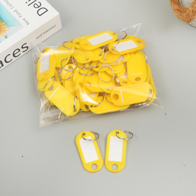 Picture of Plastic key card tourist scenic spot hotel office luggage storage card foot bath hand card luggage tag
