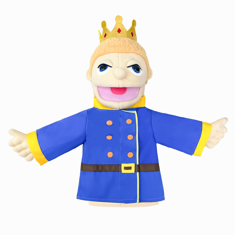 Picture of New Cartoon Half-body Professional Character Hand Doll Kindergarten Parent-child Games Plush Toy Family Early Education Doll