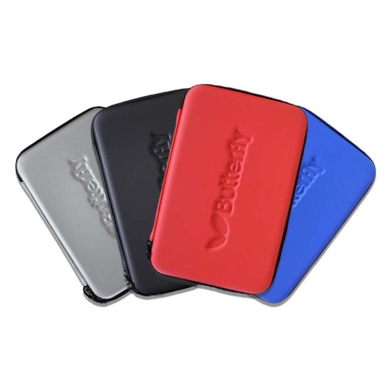 New EVA hard shell high-end table tennis sports club square table tennis racket equipment protection storage bag