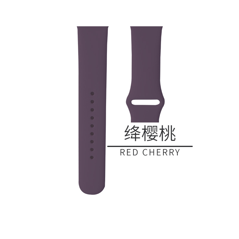 Picture of For AppleWatch Apple Silicone Strap iwatch1-9/SE Smart Watch Classic Sport Strap