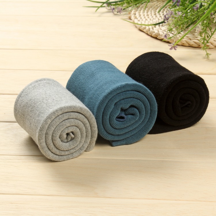 Yoga socks student stockings towel socks women's autumn and winter over-the-knee air conditioning room knee pad snow warm leggings