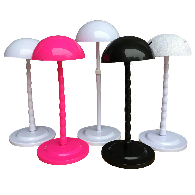 Picture of Wig Hair Block Simple Plastic Bracket Care Wig Bracket Window Display Placement Wig Adjustable Bracket