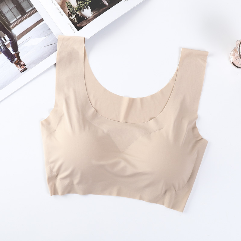Picture of Shangpin Safe Generation Seamless Wireless One-Piece Ice Silk Push-Up Large Size Beautiful Back Sports Bra Underwear for Women