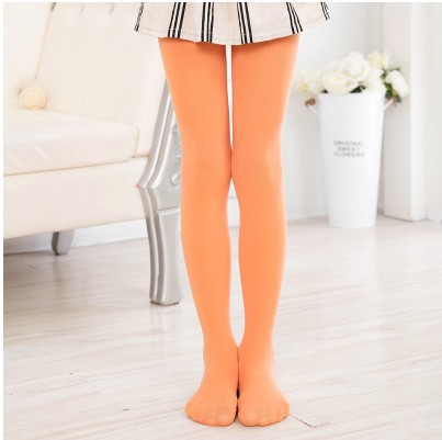 Picture of Dance socks wholesale spring and summer thin high elastic children's bottoming pants ballet white velvet 80d pantyhose