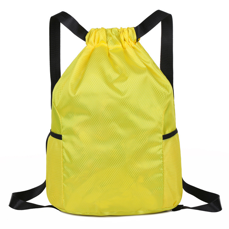 Picture of In stock football basketball bag large capacity outdoor drawstring bag sports training fitness drawstring student backpack wholesale