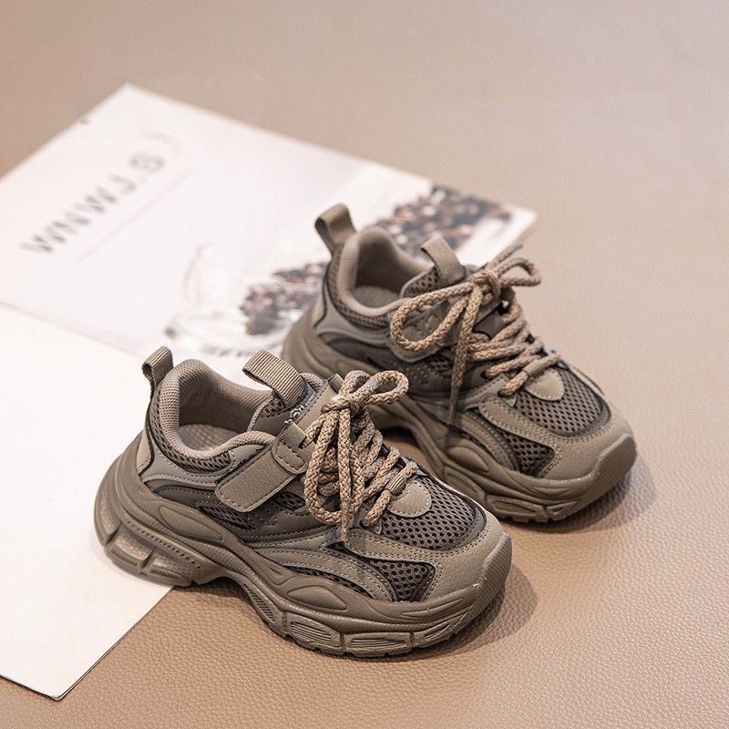 Children's Torre Shoes 2025 New Spring and Autumn Girls' Explosions sneaker Men's Middle and Big Children's Shoes Breathable Casual Shoes