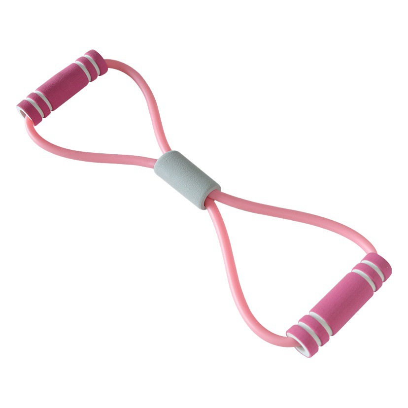 Yoga eight-character tension device 8-shaped chest expansion fitness Ring 8-character tension rope girls' fitness equipment