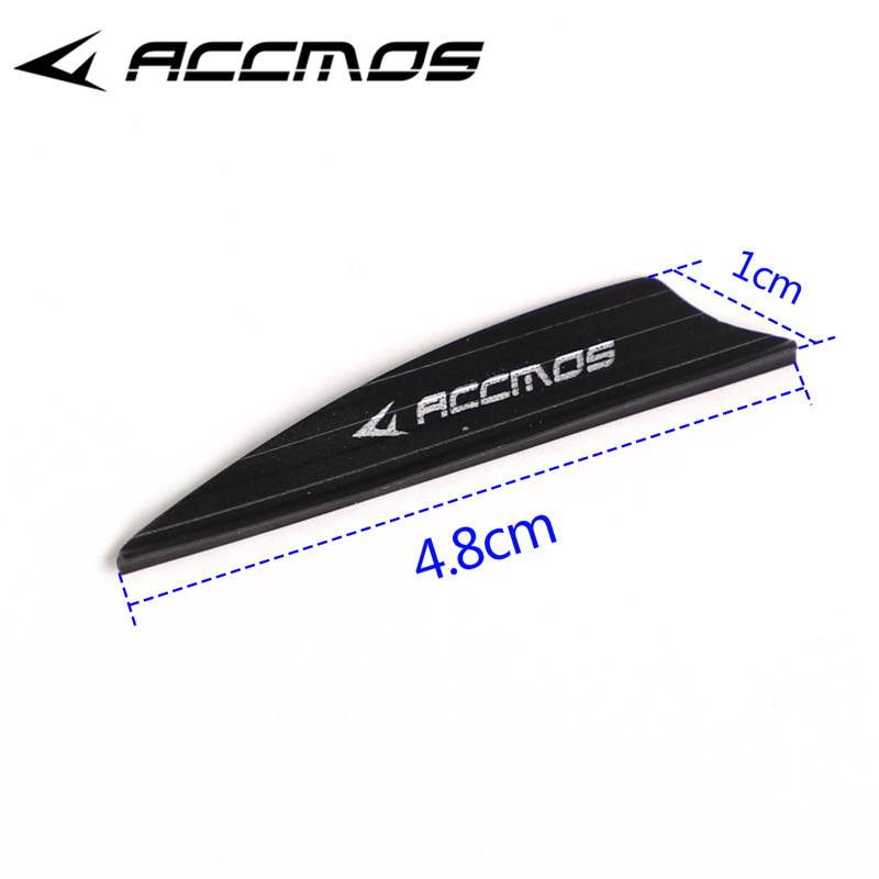 Picture of Air slot shield feather AAE imported arrow feather MAX high speed plastic arrow Bow Arrow DIY accessories