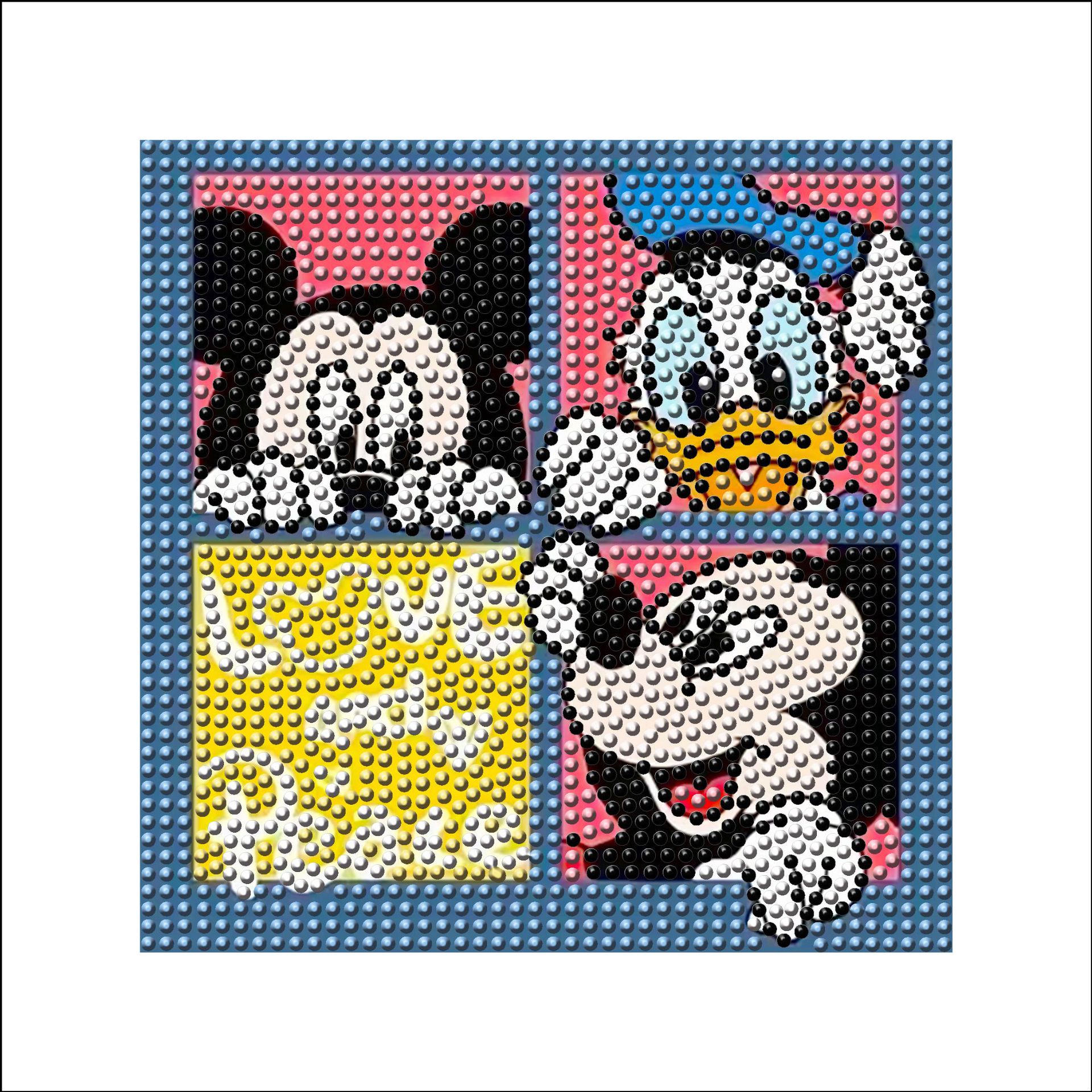 Picture of Creative DIY Kidsren's Diamond Painting Kidsren's Educational Toys Cartoon Diamond Painting Handmade Diamond Painting Can Be Shipped on Behalf of