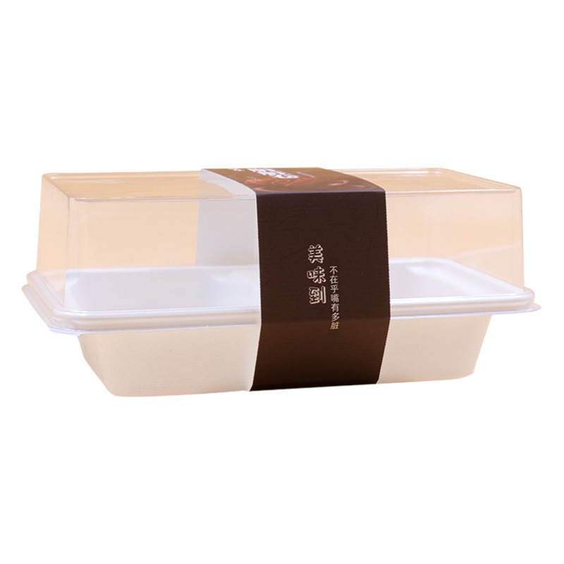 X062 Menglong Dirty Roll Packaging Box Two-grain Dessert Box New High-grade Baking Packaging Box