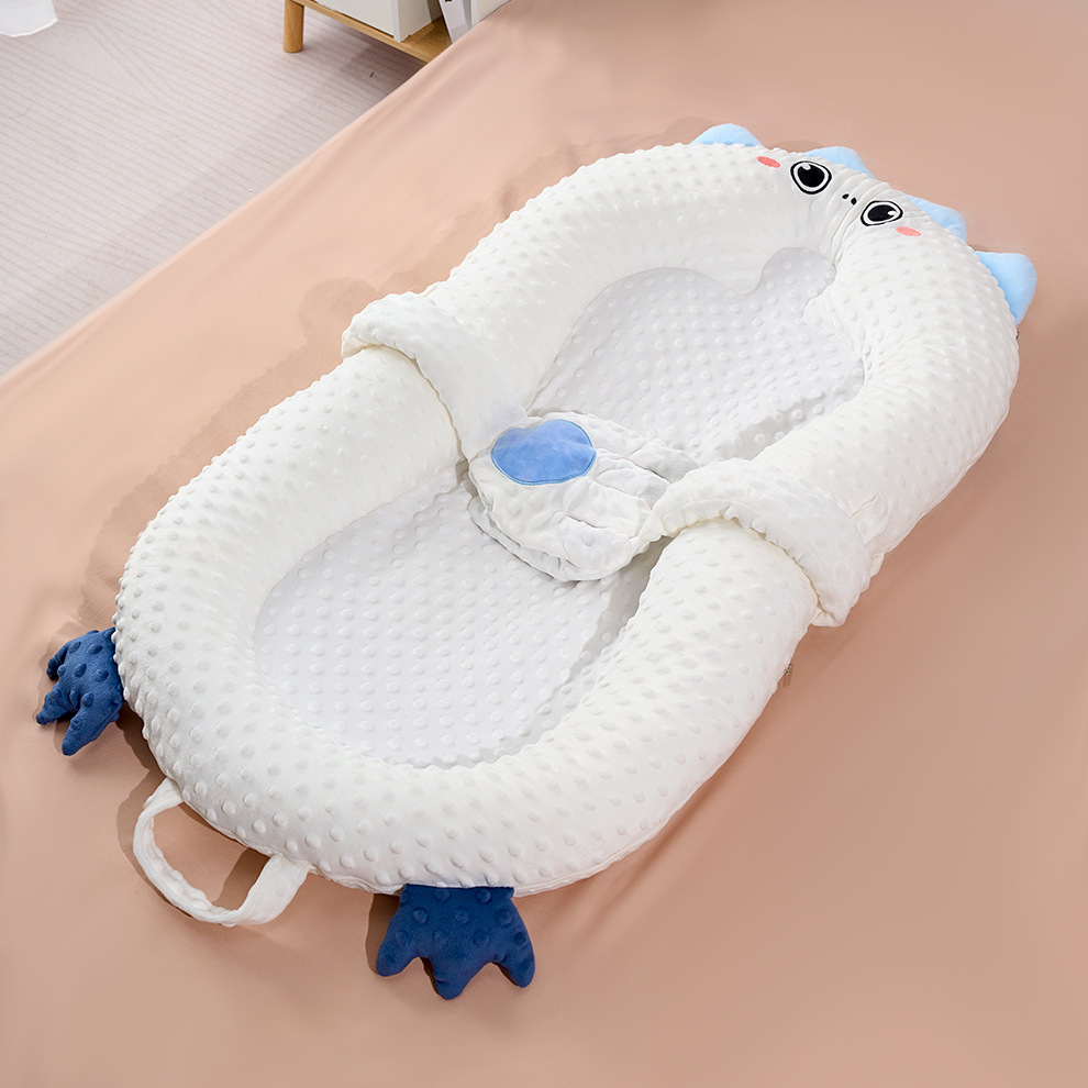 Picture of Infant bed bed multifunctional movable newborn soothing sleeping mat baby sleeping nest foldable anti-pressure ridge protection