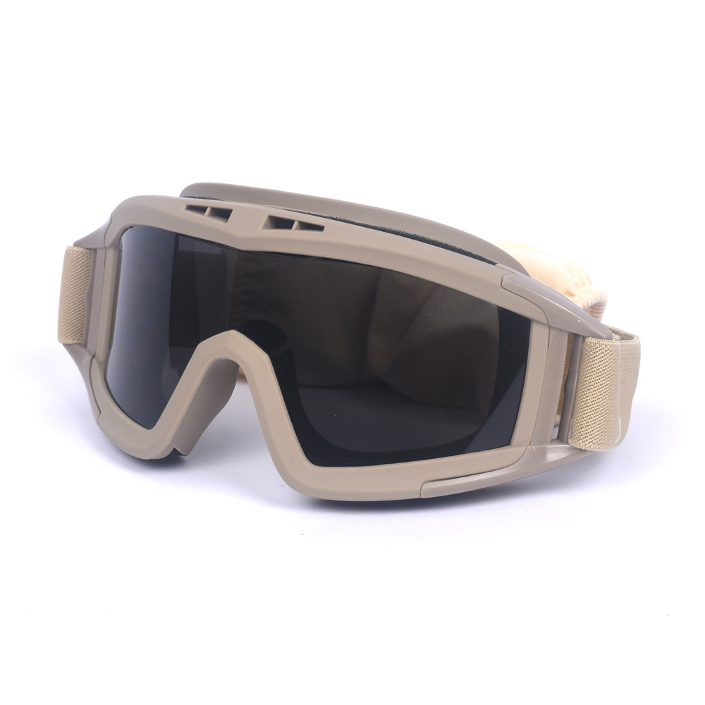 Wholesale Spot Thickeneded Tactical Glasses Desert Locust Es Goggles Outdoor Real Person Special Shooting Goggles Equipment