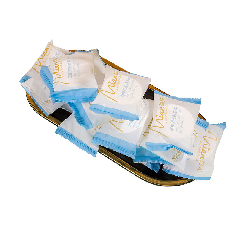 Picture of Mianyang Disposable Compressed Towel Large Wholesale Portable Compressed Bath Towel Face Towel Thickened Separate Packaging