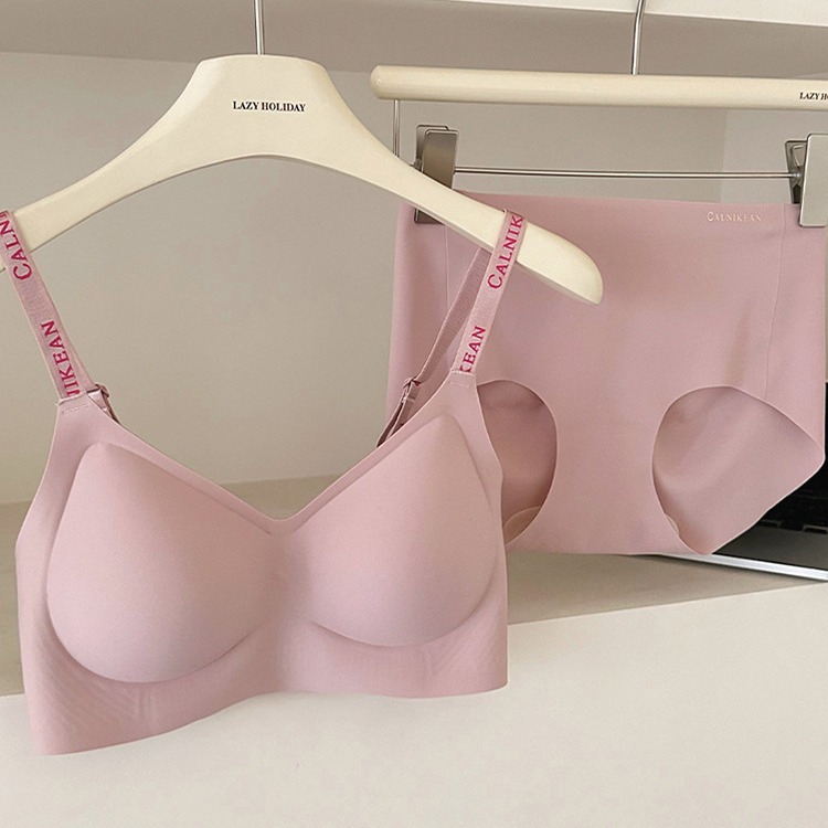 New Arrival No Steel Ring Jelly Strip Soft Support No Mark Beautiful Back Underwear Women's Gather Bra suit Bra Women's Bra