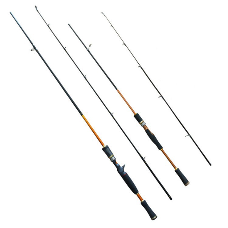 Weihai Manufacturer Carbon M/Ml Adjustment Gun Handle Straight Handle Joint Rod 1.8 2.1m Fishing Rod Fishing Rod Fishing Rod Lure Rod