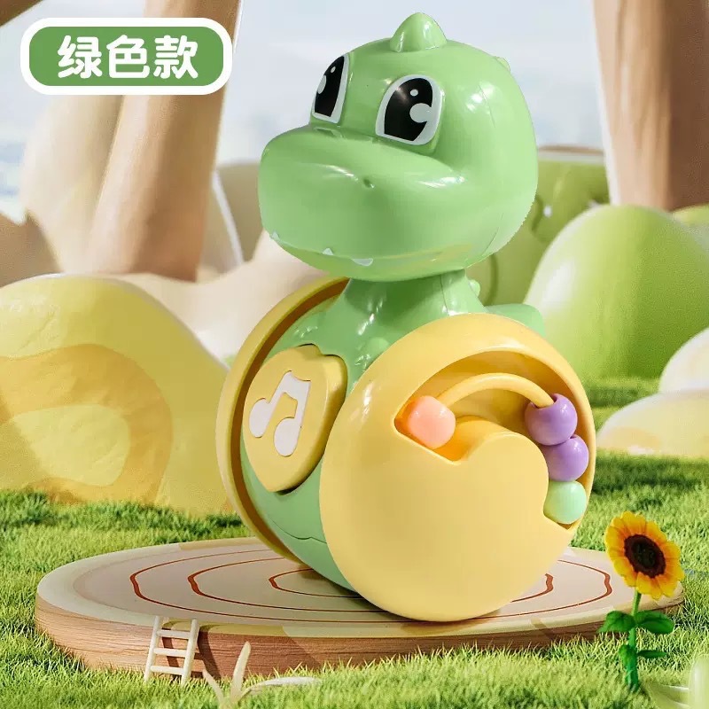 Picture of  fawn tumbler children's educational early education toys baby comfort coax doll cartoon cute little dinosaur