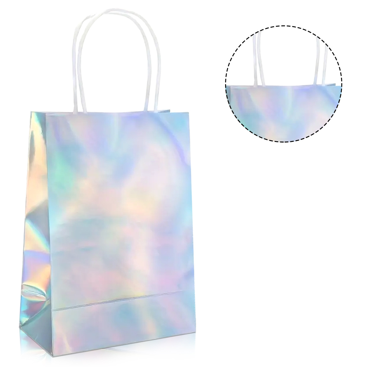 Manufacturer's New Amazon Laser Paper Bag, Handbag, Gift Bag, Customized High-End, Exquisite and High-Quality Universal Paper Bag