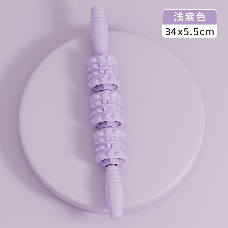 Picture of SanFan foam shaft solid yoga column mace high hardness hardened super pain deep massage roller fitness shaft