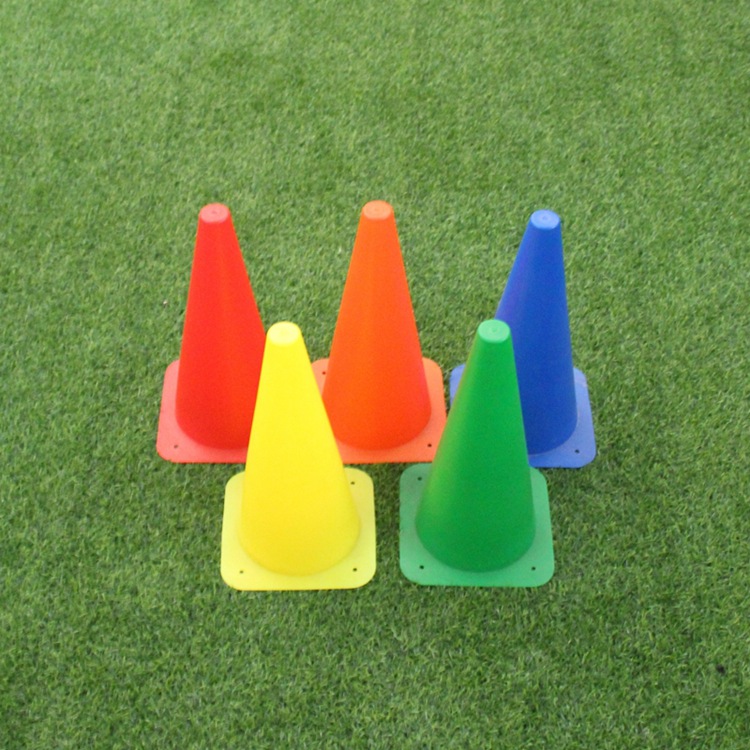 Soccer Obstacle 23cm Sign Bucket 9 Inch Plastic Bucket Sign Soccer Training Cone Bucket