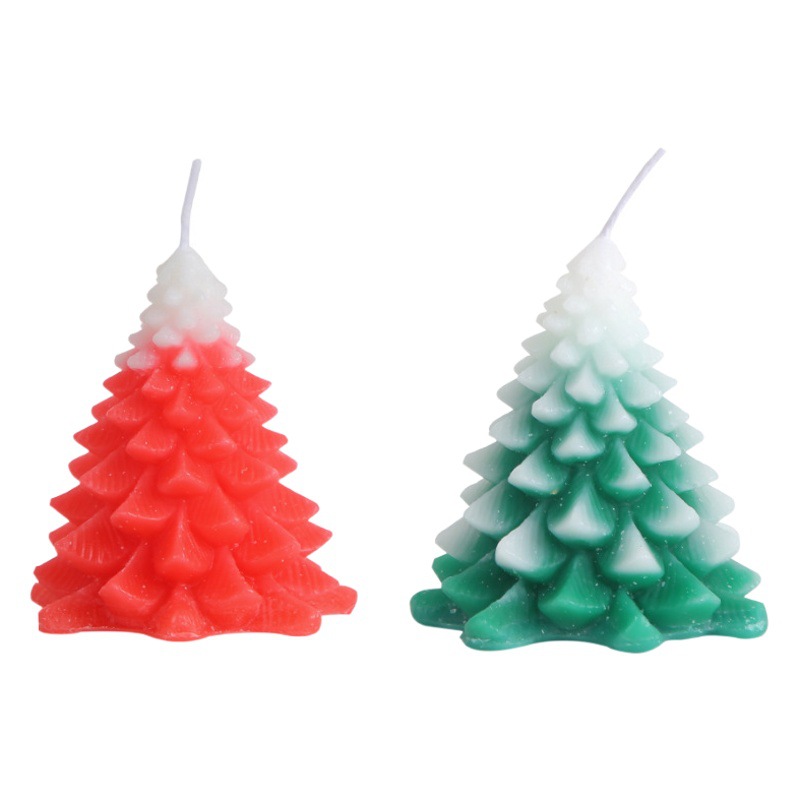 Cangyan 2023 New Creative Christmas Tree Candle Holiday Accompanying Ceremony Cedar Scented Candle Christmas Decorations