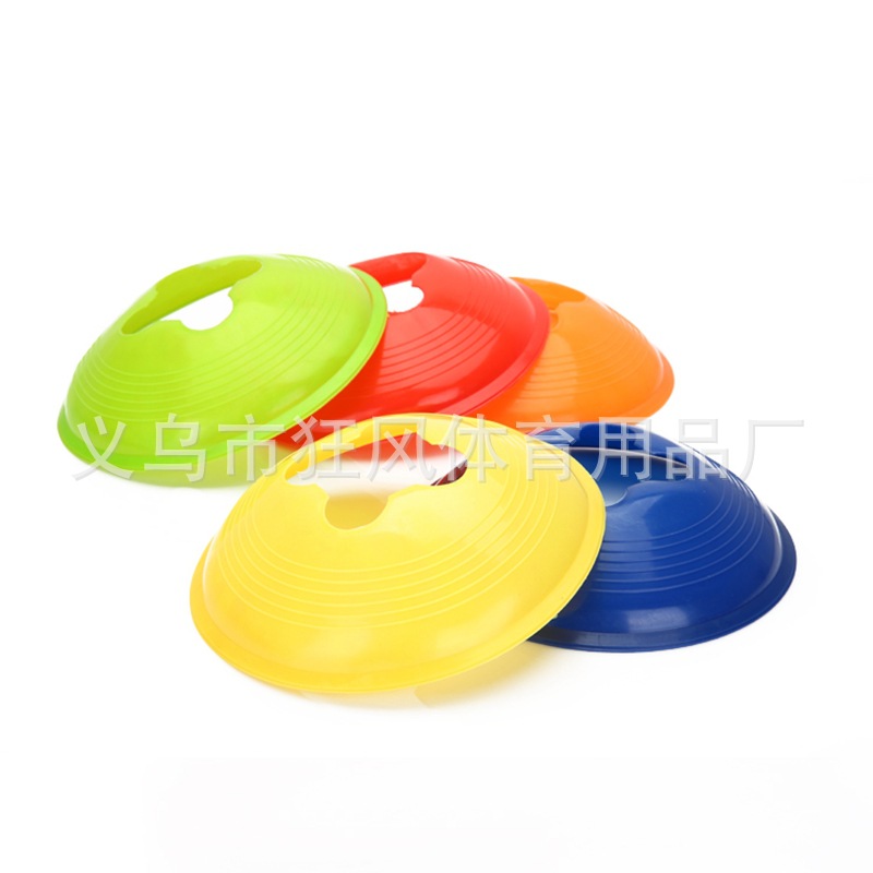 Factory Supply Football Road Sign Plate Marker Obstacle Sign Plate Professional Football Training Supplies