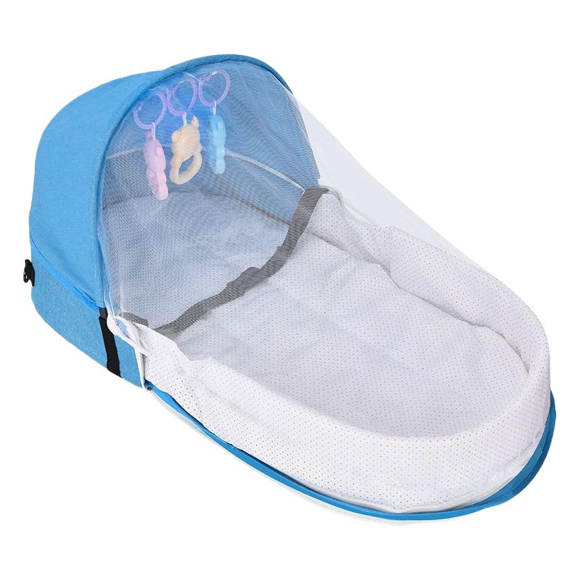 Wholesale convenient folding pressure-proof crib bed for newborn baby isolation bionic travel crib