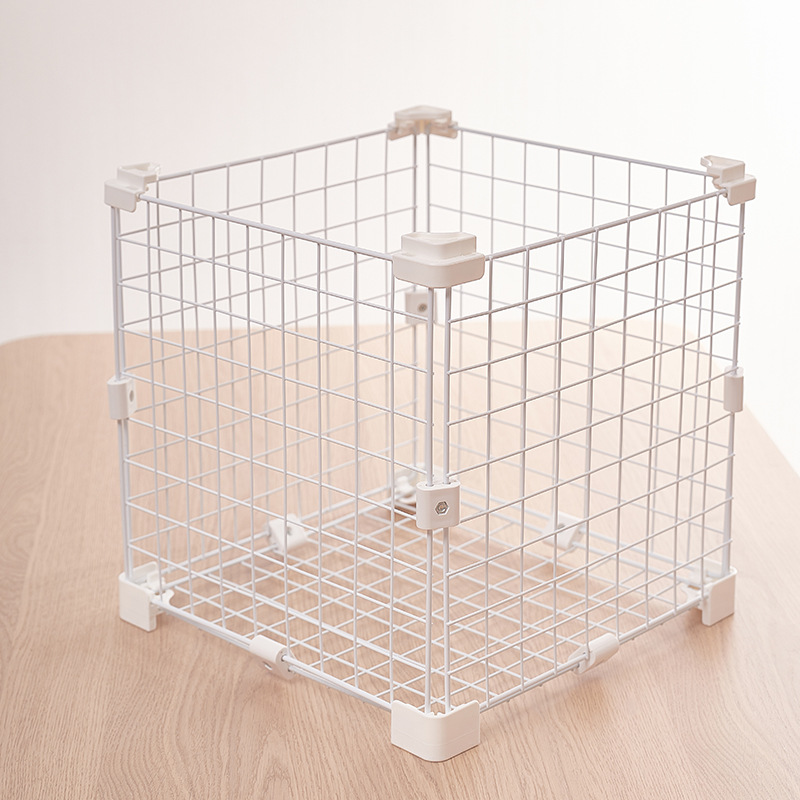 Grid Cube Wire Mesh Iron Art Display Rack Clothing Store Window Decoration Wedding Props Mobile Mesh Frame