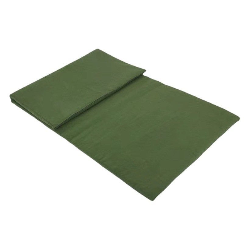 Military Training Mattress Military Green Hard Cotton Mattress Moisture-proof Cotton Mat Dormitory Single Hot Melt Cotton Mat Student Mattress