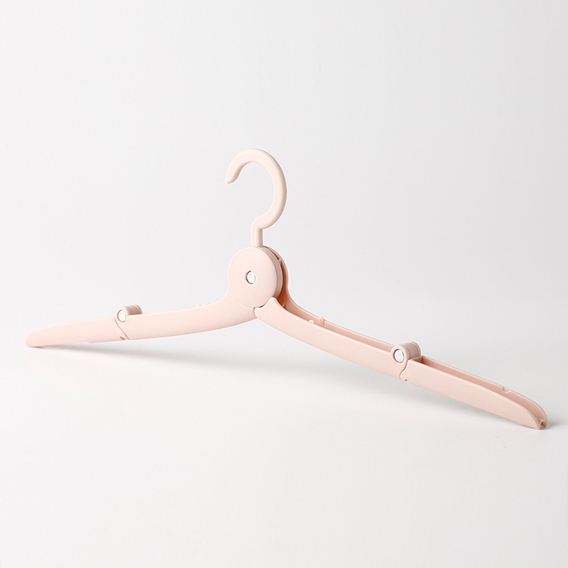Picture of Folding Clothes Hanger Portable Travel Clothes Hanging Travel Multifunctional Clothes Retractable Clothes Hanger Household Clothes Support Clip