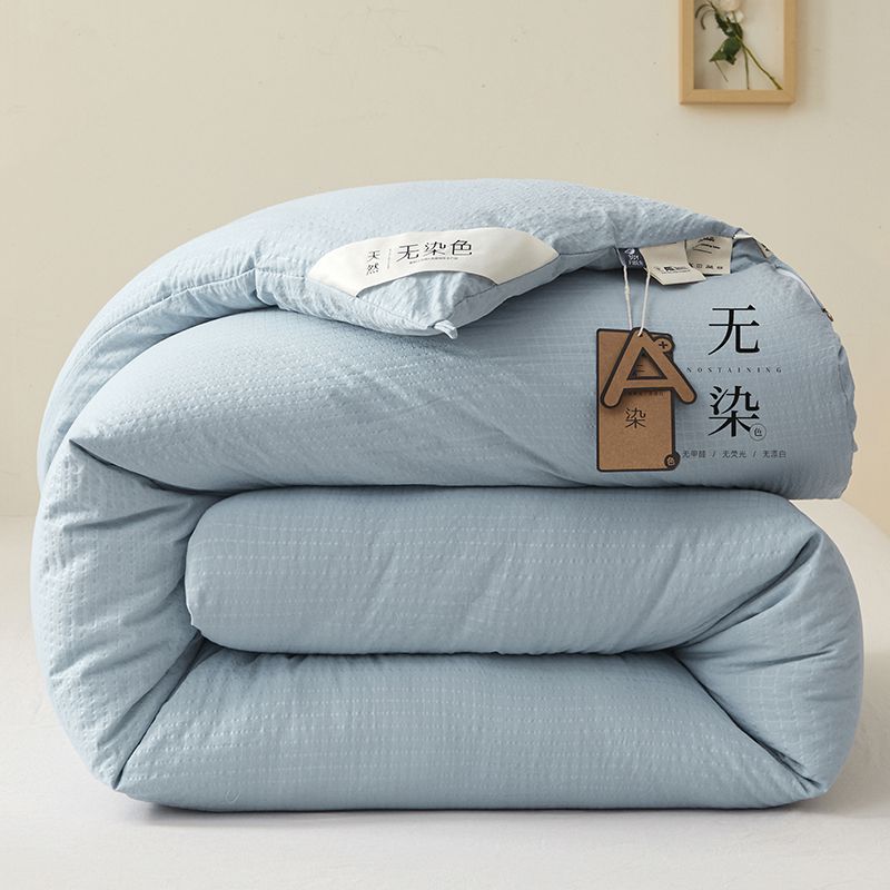 Picture of Class A raw cotton soybean quilt cotton thickened warm autumn and winter cotton quilt non-dyed soybean fiber quilt core wholesale