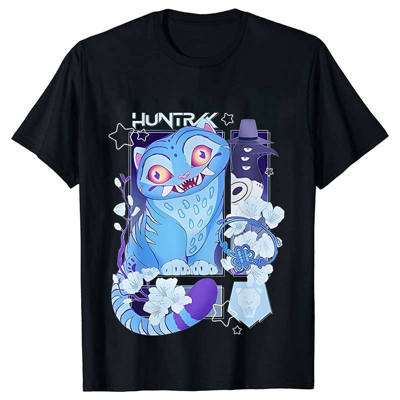 Witch Hunt Troupe Hit Movie Unisex Short Sleeve T-Shirt European Code Adult Modal Top Cross-border 0703