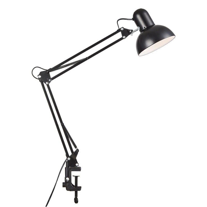 Eye protection LED Long Arm folding table lamp student children study work tattoo embroidery brightening lampshade clip lamp