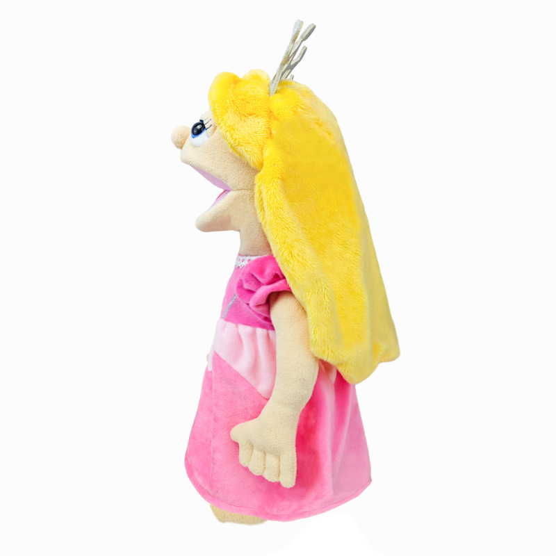 Picture of New Cartoon Half-body Professional Character Hand Doll Kindergarten Parent-child Games Plush Toy Family Early Education Doll