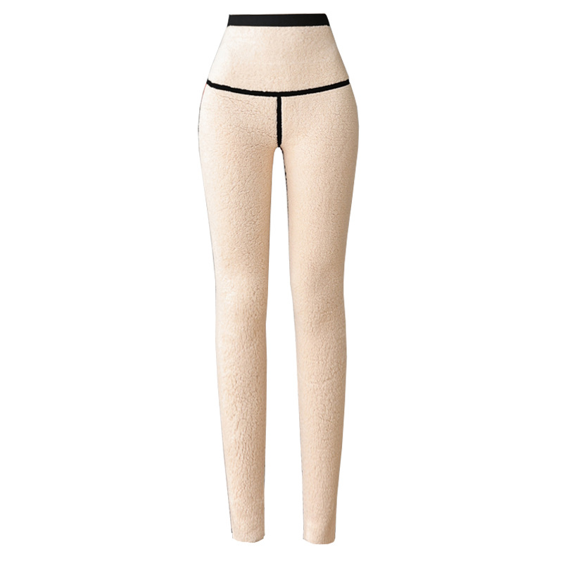 Picture of Extra-Thick Shark Pants Fleece-Lined Women's Autumn and Winter High-Waisted Butt-Lifting Tight Yoga Pants Warm and Thickeneded Large Size Outer Leggings