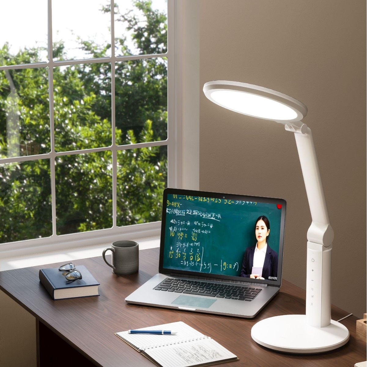 Full spectrum RG0 National AA level rechargeable dual-use reading desk reading and writing student special eye protection desk lamp