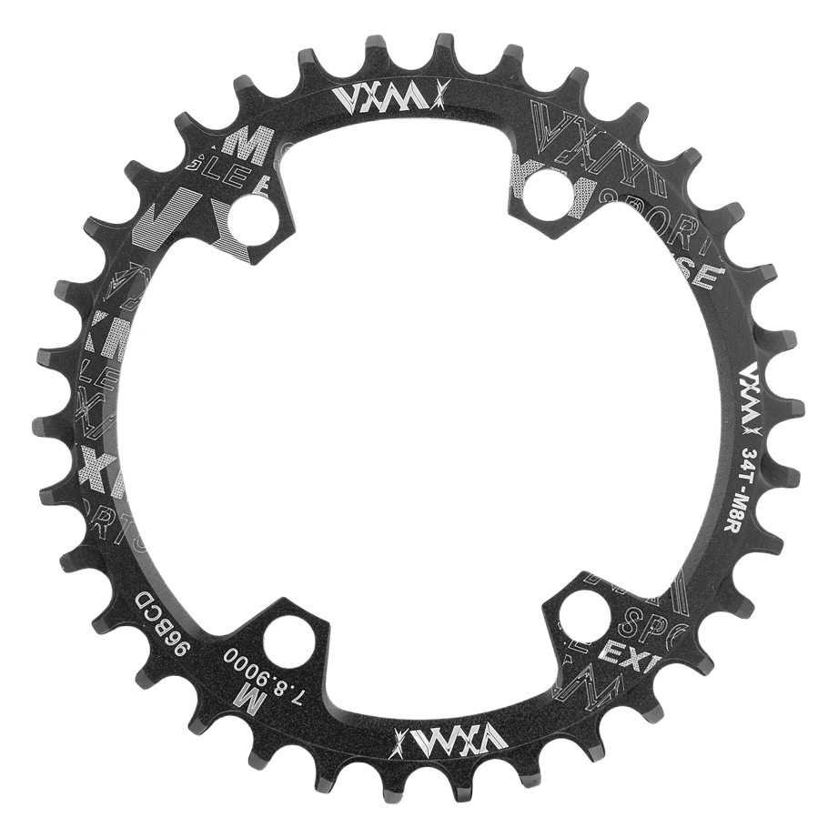 VXM bicycle tooth disc 96BCD crank 32T34T36T38T sprocket positive and negative tooth disc M8000 single disc