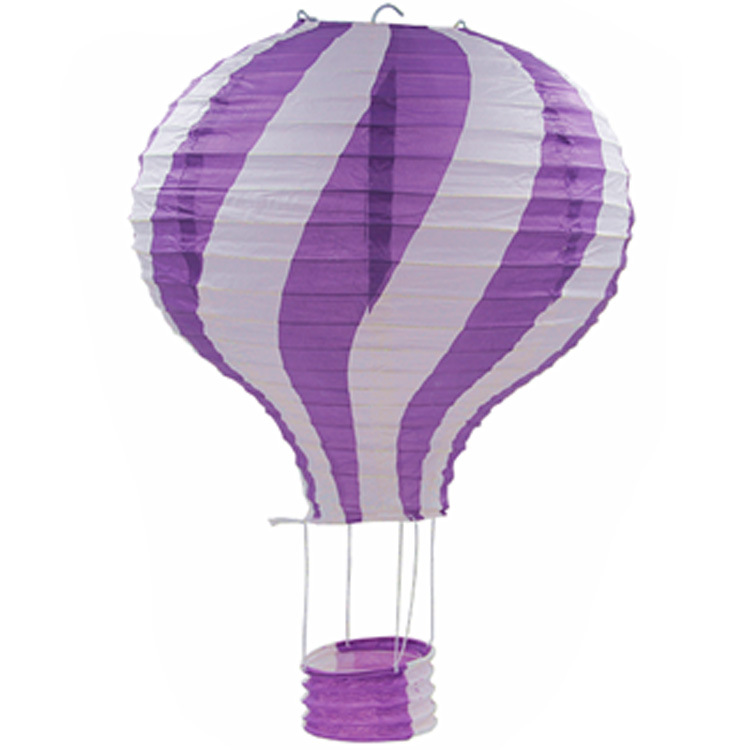 Picture of Hot Air Balloon Paper Lantern Decoration Shopping Mall Store Celebration Kindergarten Corridor Hanging Decoration Birthday Party Celebration Venue Layout