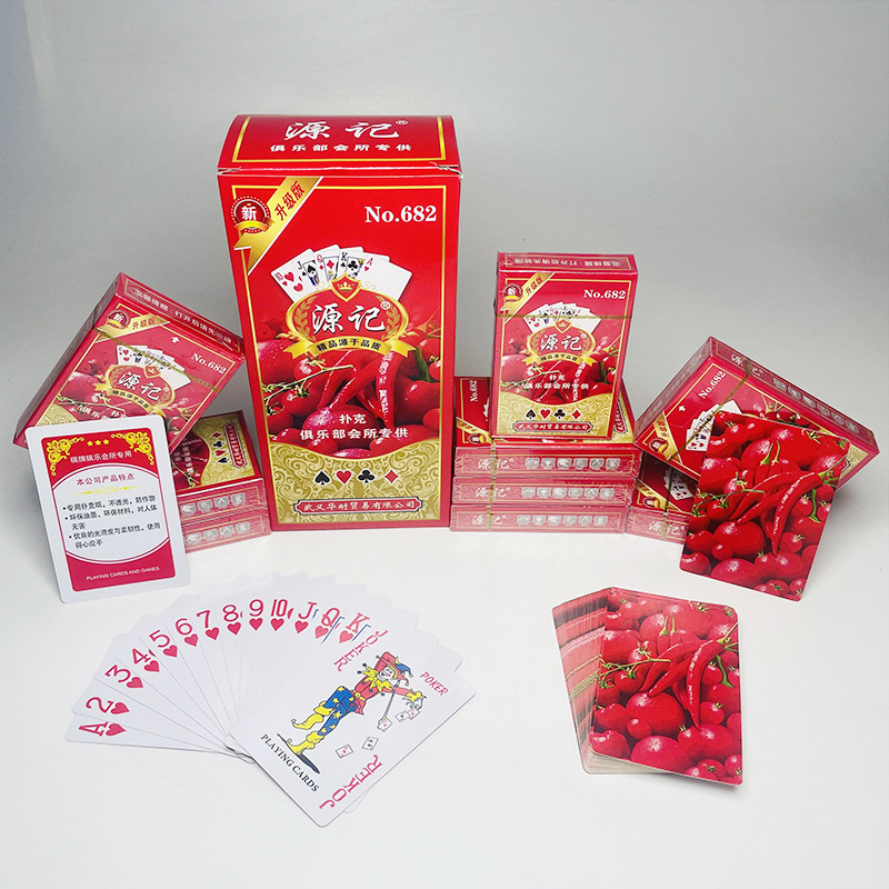 Picture of A variety of optional durable playing cards manufacturers straight hair high-grade thickened hard upgraded chess room Super Special
