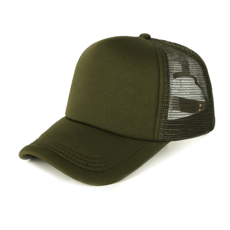 Picture of Sponge net cap printed logo blank advertising cap factory wholesale travel hat parent-child cap embroidered baseball cap