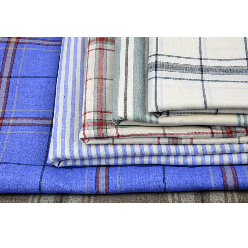 Picture of 100% Cotton Yarn-Dyed Plaid Fabric 100% Cotton Bed Sheet Children's Clothing Lining Fabric