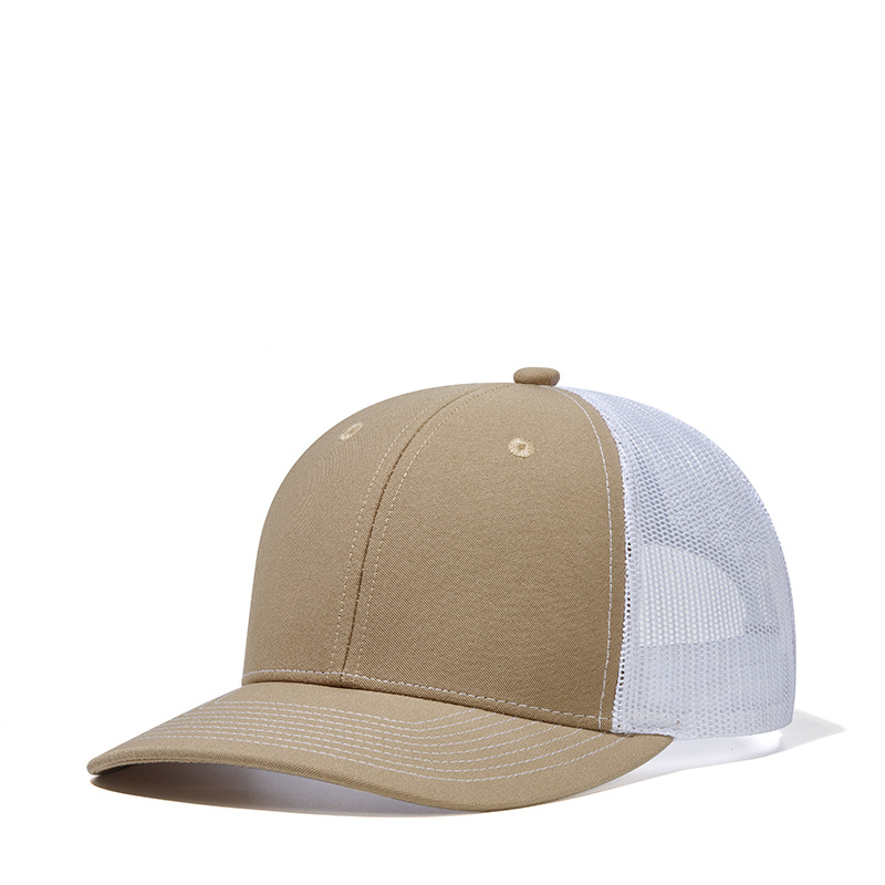 Picture of Wish Micro Bend Hat Rim Truck Hat Men's Outdoor Sun Shading Net Hat Mountaineering Fishing Truck Drivers Hat