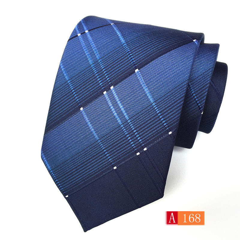 Picture of Source manufacturers polyester jacquard material men's tie big flower spike fashion tie in stock wholesale