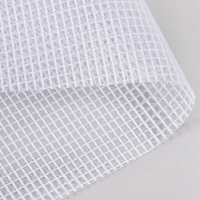Picture of 9X9 Transparent Clip Mesh 0.32 Thick 300D Office Supplies File Bag Dustproof and Waterproof Mesh Pvc Composite Cloth