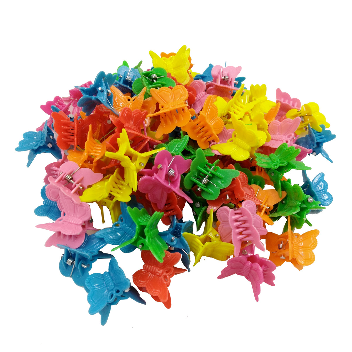 A242 New Colorful Mini Hair Clip Wholesale Children's Bow Love Cartoon Claw Claw Baby Hair Accessories